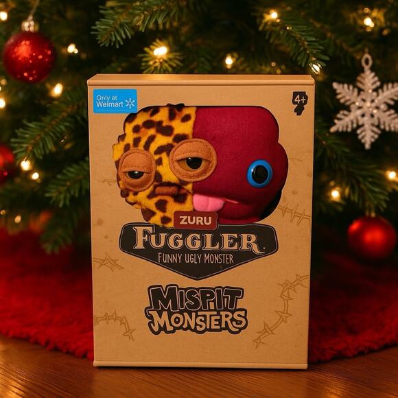 ZURU Fuggler Misfit Monsters Alien & Reeko LEO/RED Plush Walmart Exclusive NIB - Picture 1 of 5
